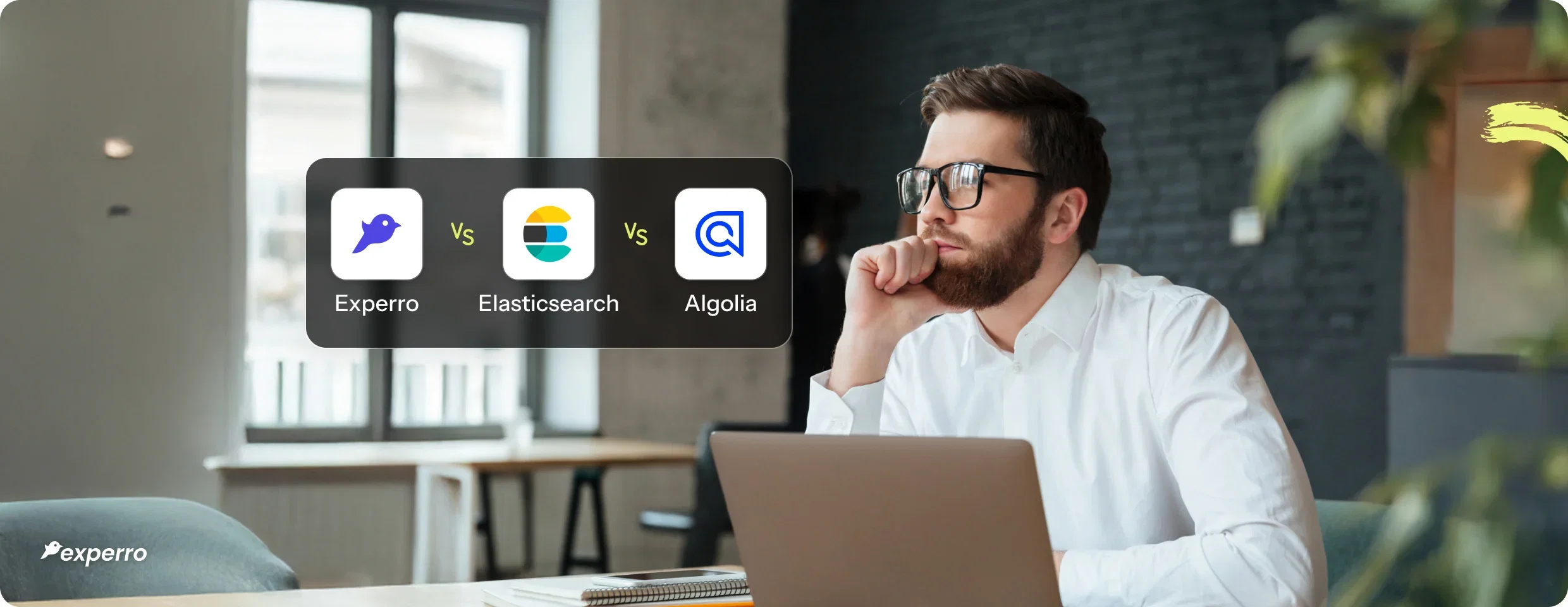 Algolia vs Elasticsearch vs Experro Triplet comparison between eCommerce search engines Algolia vs Elasticsearch vs Experro Triplet comparison between eCommerce search engines