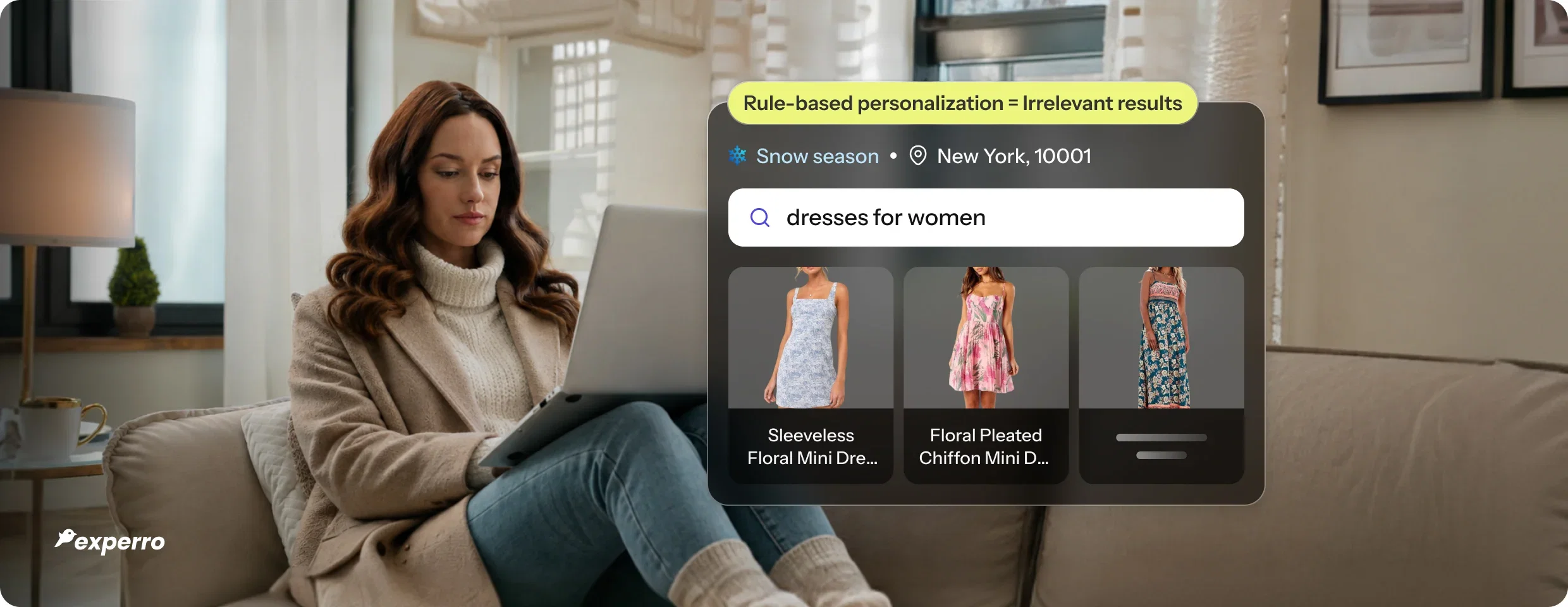Banner of a blog by Experro on Why rule-based personalization not apt for today Banner of a blog by Experro on Why rule-based personalization not apt for today