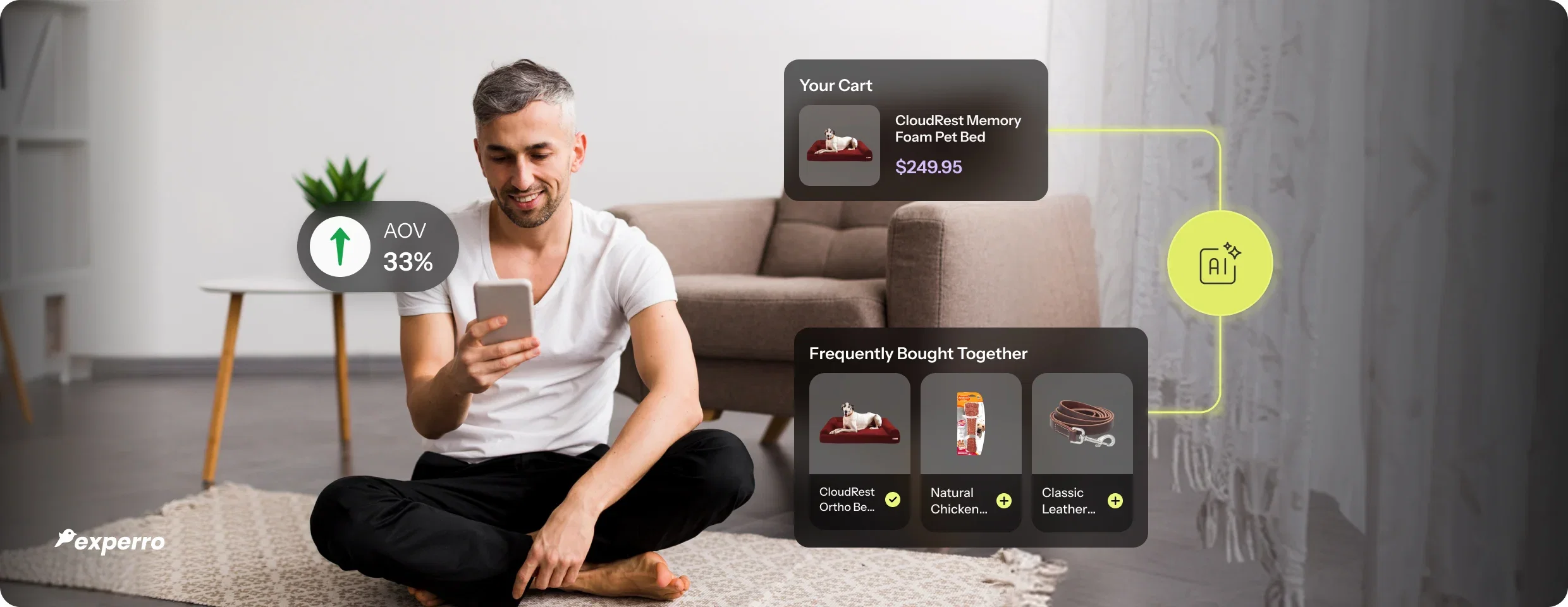 Blog by Experro on types of Recommendations like upselling and cross-selling that help e-stores to increase sales Blog by Experro on types of Recommendations like upselling and cross-selling that help e-stores to increase sales
