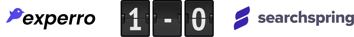 Experro beats Searchspring, hands down! Experro beats Searchspring, hands down!