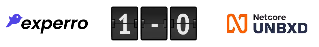 Experro beats Unbxd, hands down! Experro beats Unbxd, hands down!