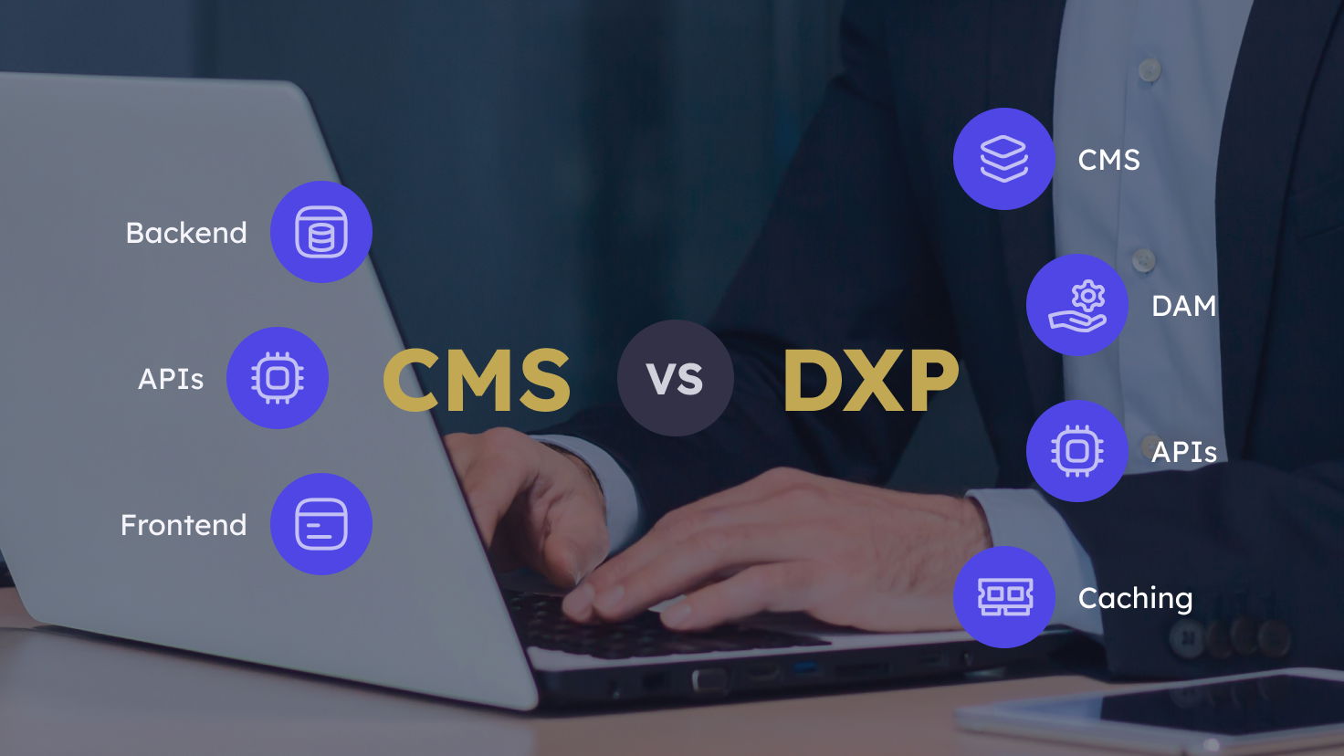CMS vs DXP Banner Image