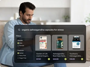 Gen AI Search core capability of Experro in healthcare, wellness, nutrition eCommerce Gen AI Search core capability of Experro in healthcare, wellness, nutrition eCommerce