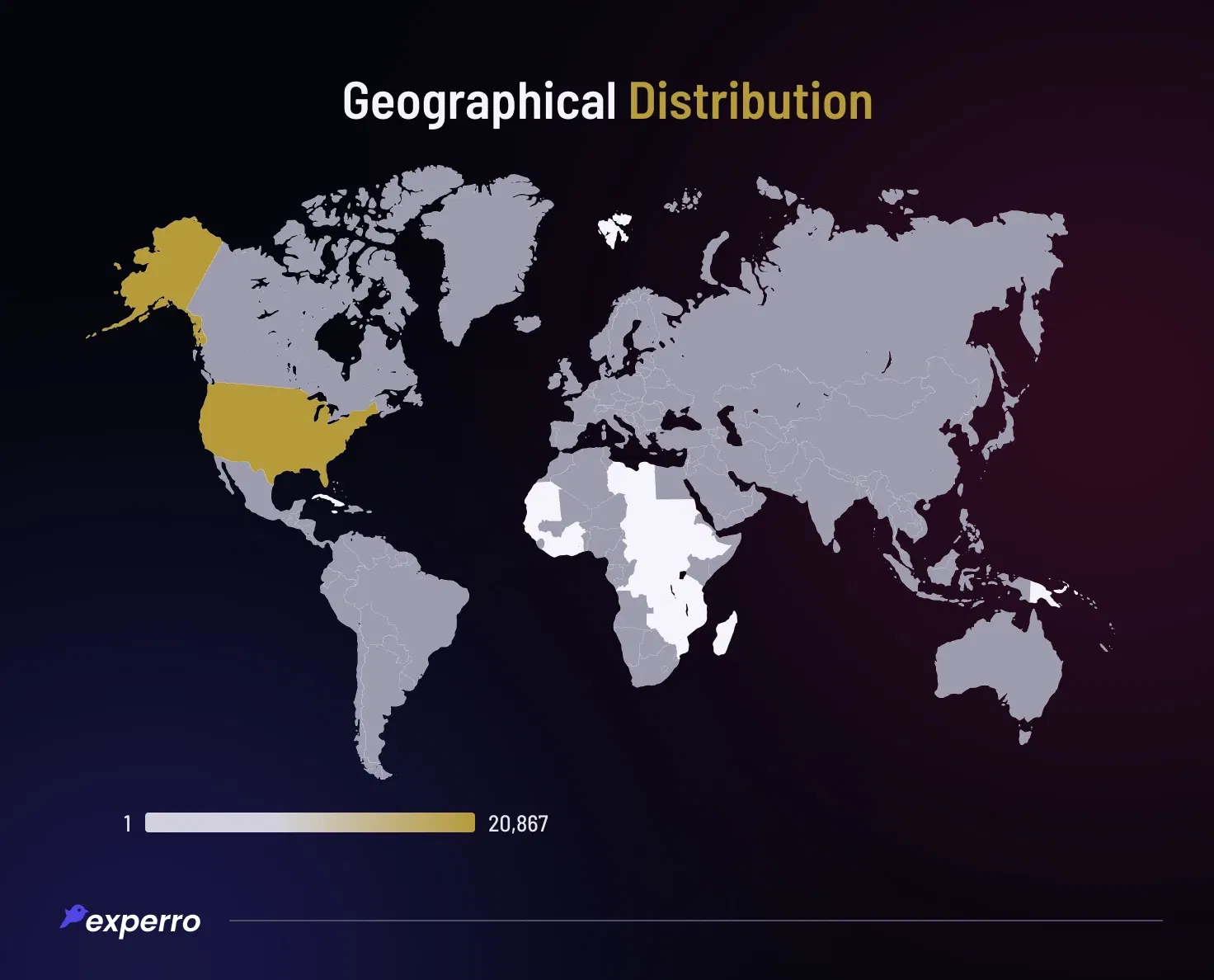 Geographical Distribution of Headless CMS Geographical Distribution of Headless CMS