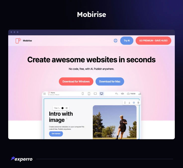 Mobirise Website Builder