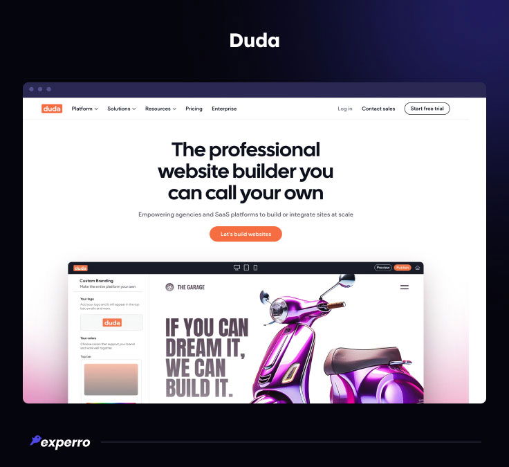 Duda Website Builder