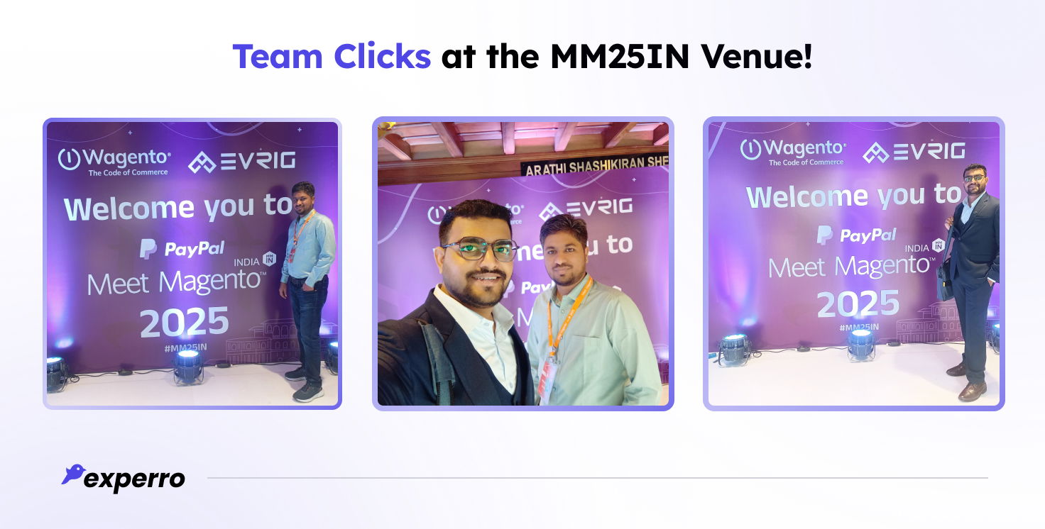 Team Clicks at the MM25IN Venue!