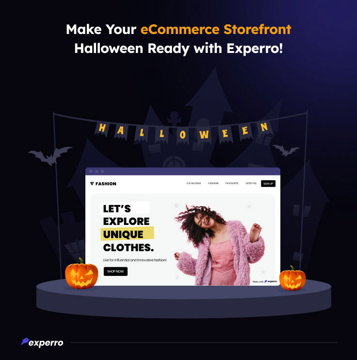 Make Your Storefront Halloween Ready with Experro