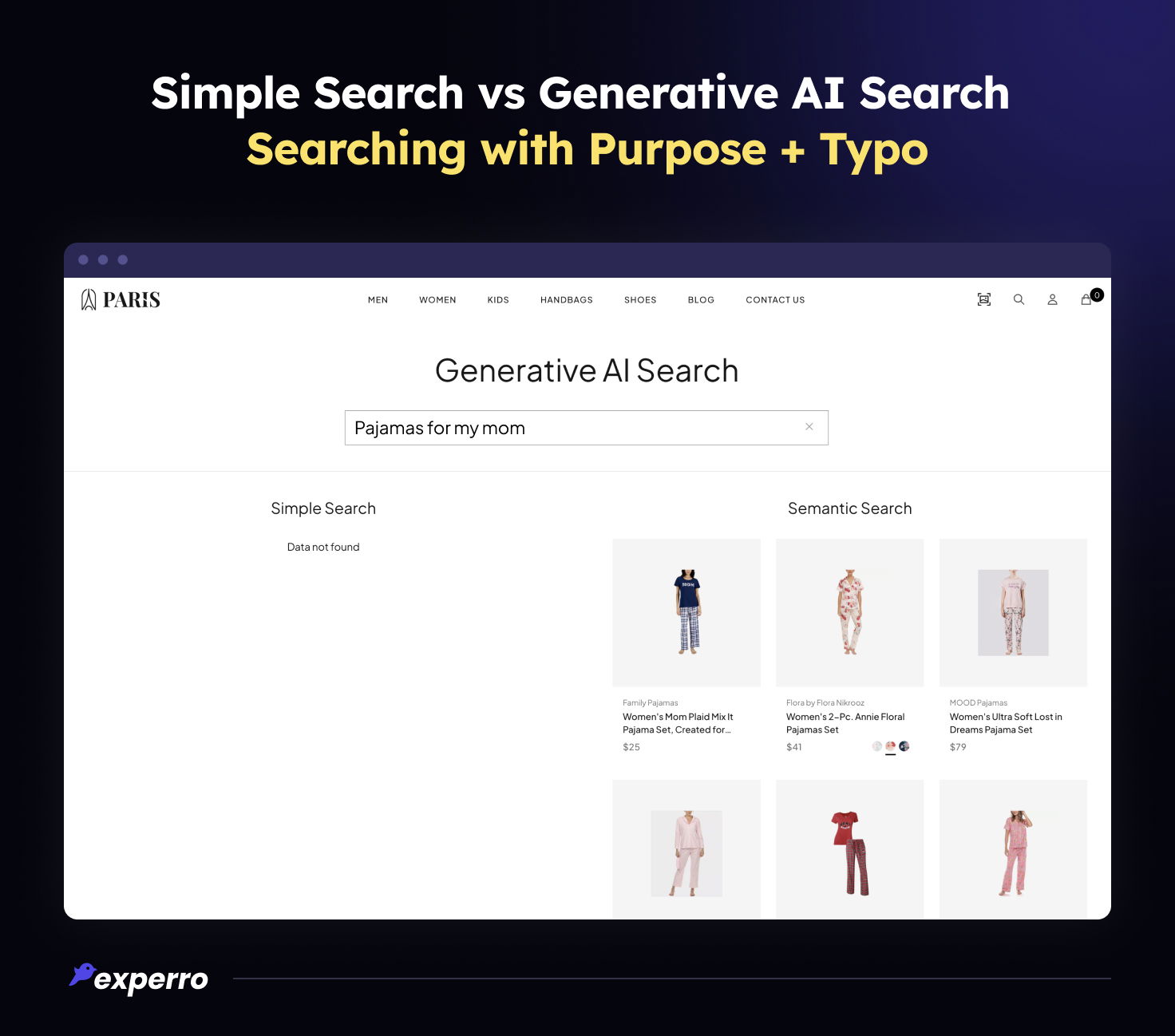 Generative AI Search with Typo