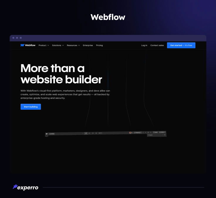 Webflow Website Builder