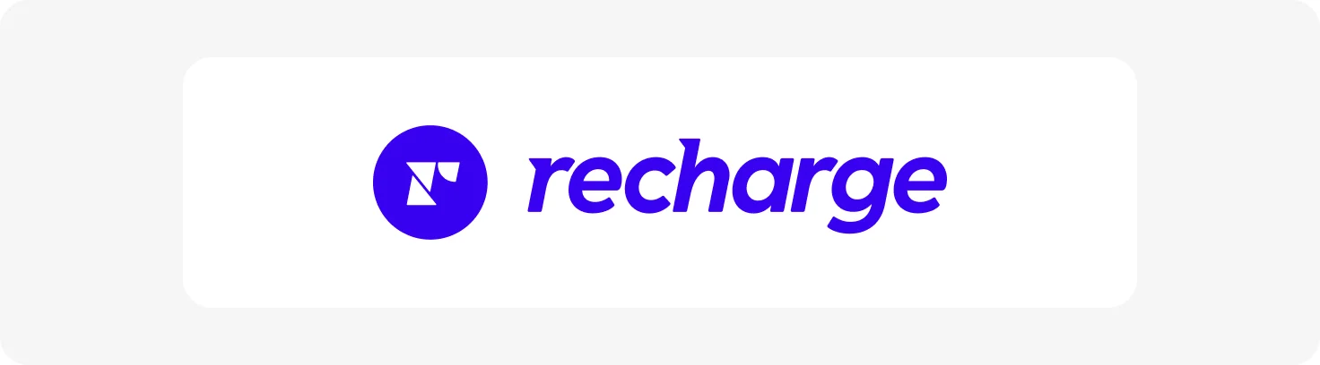 Recharge Recharge