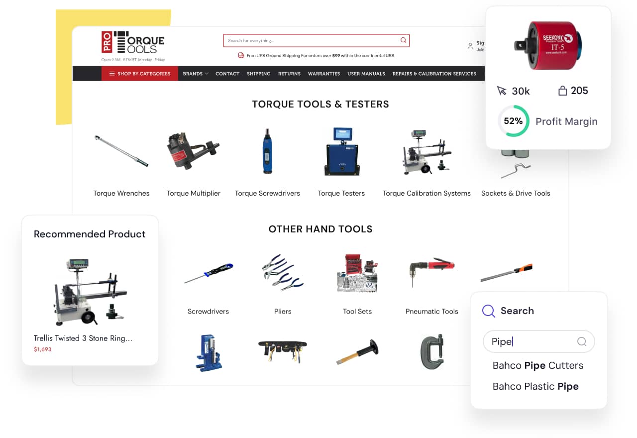 Redefining the shopping journey for a B2B industrial tools company